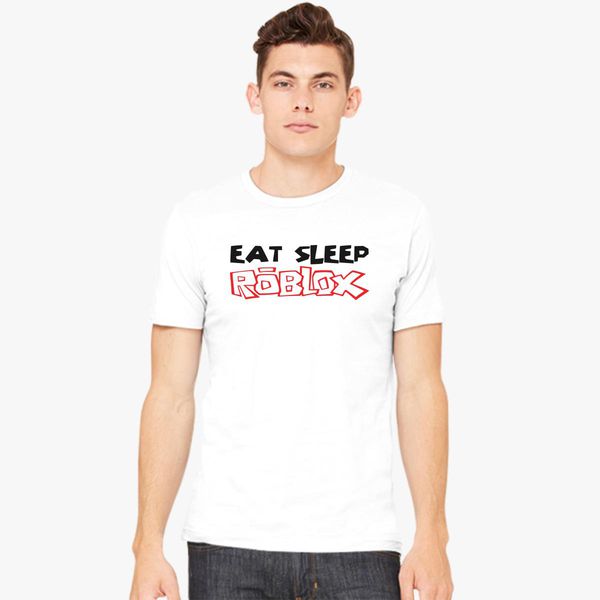 Eat Sleep Roblox Men S T Shirt Customon - eat sleep roblox v neck t shirt customon