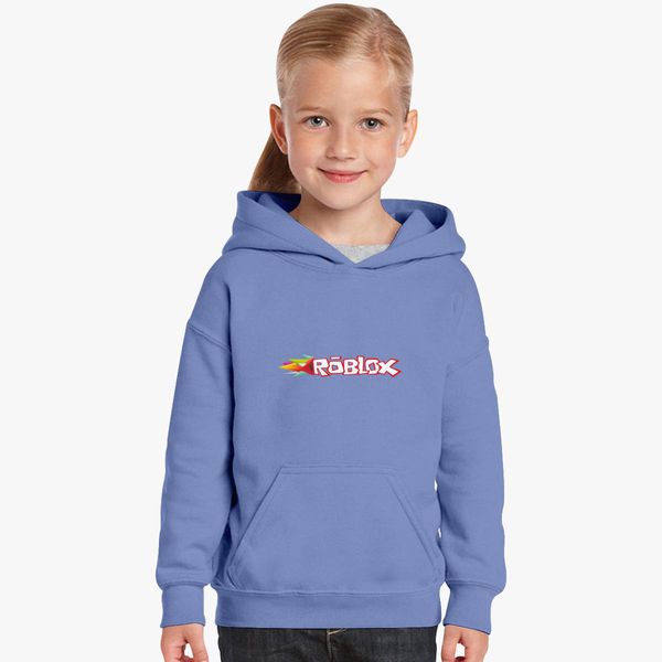 Roblox Kids Hoodie Customon - roblox light blue hoodie