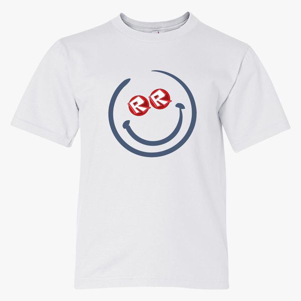 Roblox Smile Face Youth T Shirt Customon