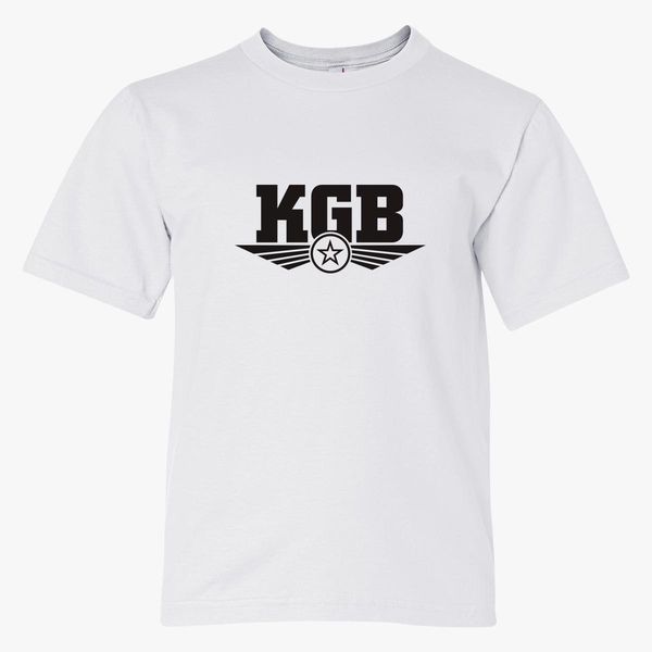 Soviet Kgb Logo Youth T Shirt Customon - soviet t shirt roblox