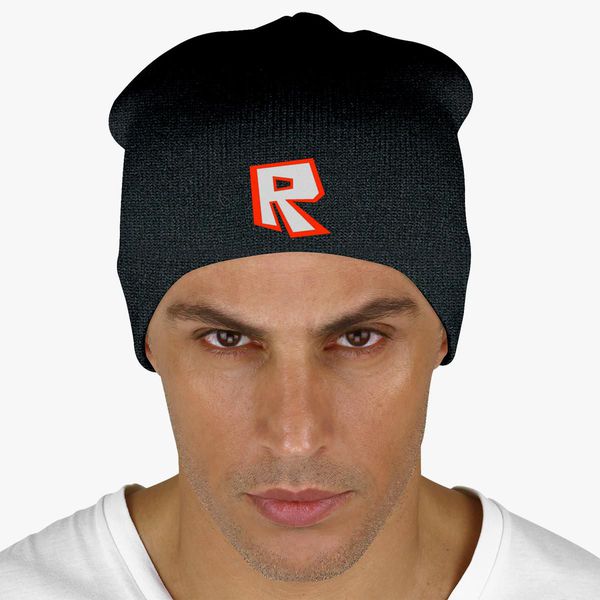 Roblox Knit Beanie Embroidered Customon