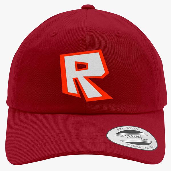 Roblox Cotton Twill Hat Embroidered Customon - roblox red hat for haiti