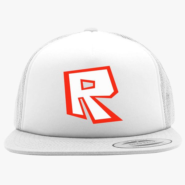 Roblox Foam Trucker Hat Customon - roblox logo foam trucker hat customon