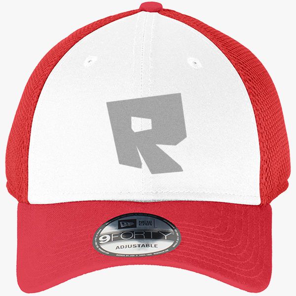 Roblox Logo New Era Baseball Mesh Cap Embroidered Customon - roblox logo retro trucker hat embroidered customon