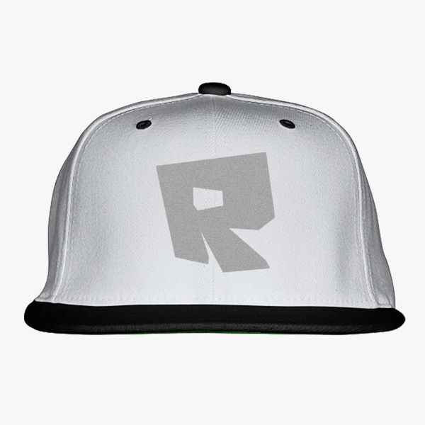 Roblox Logo Snapback Hat Embroidered Customon - roblox logo snapback cap roblox