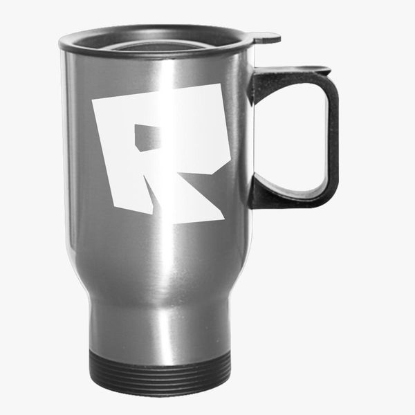 Roblox Logo Travel Mug Customon - is the roblox logo silver