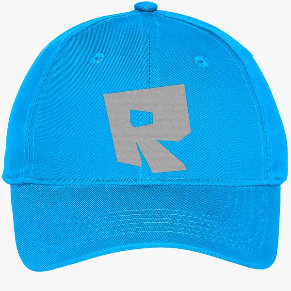 Roblox Logo Youth Six Panel Twill Cap Embroidered Customon - roblox logo youth six panel twill cap embroidered