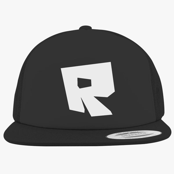 Roblox Logo Foam Trucker Hat Customon - 
