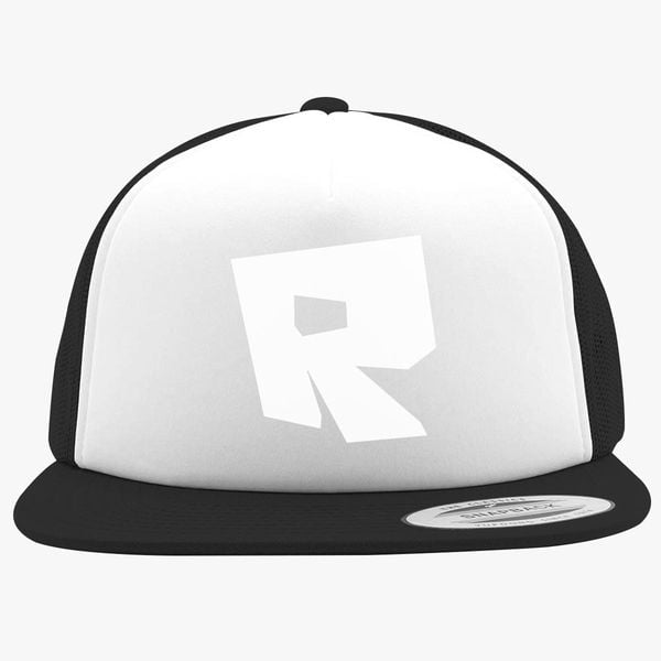 Roblox Logo Foam Trucker Hat Customon - roblox german cap