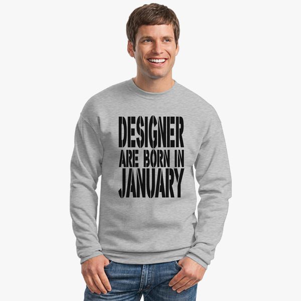 designer crewneck sweatshirt