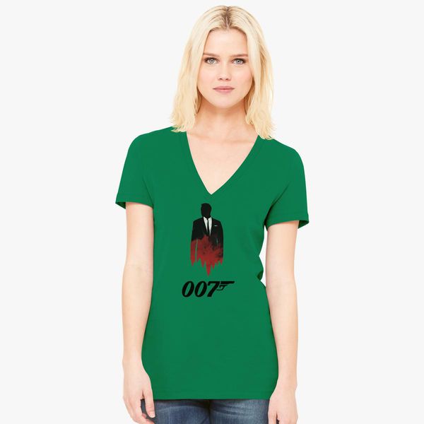 james-bond-007-women-s-v-neck-t-shirt-green.jpg