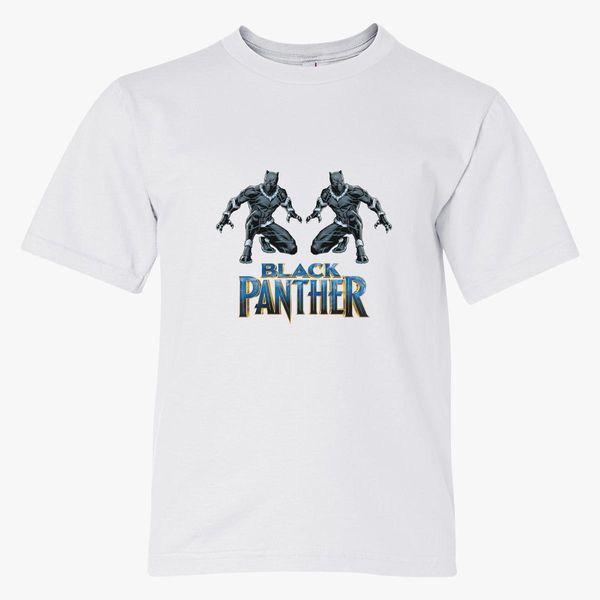 Black Panther Twin Youth T Shirt Customon