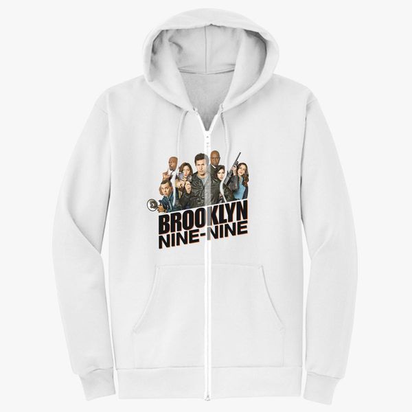 brooklyn zip up hoodie