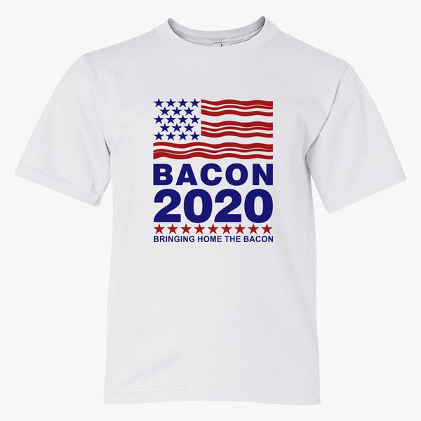 Vote Bacon In 2020 Youth T Shirt Customon - t_shirts roblox bacon shirt