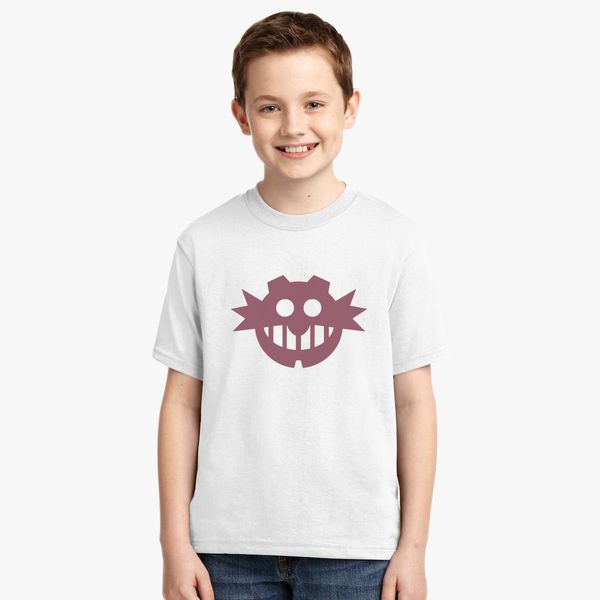 Eggman Dr Robotnik Youth T Shirt Customon - roblox eggman shirt