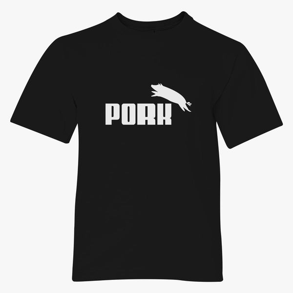Pork Puma Youth T Shirt Customon - roblox t shirt puma