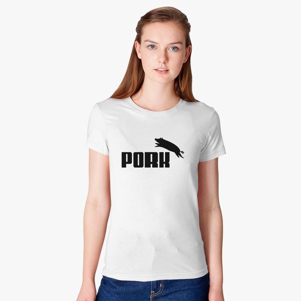 Pork Puma Women S T Shirt Customon