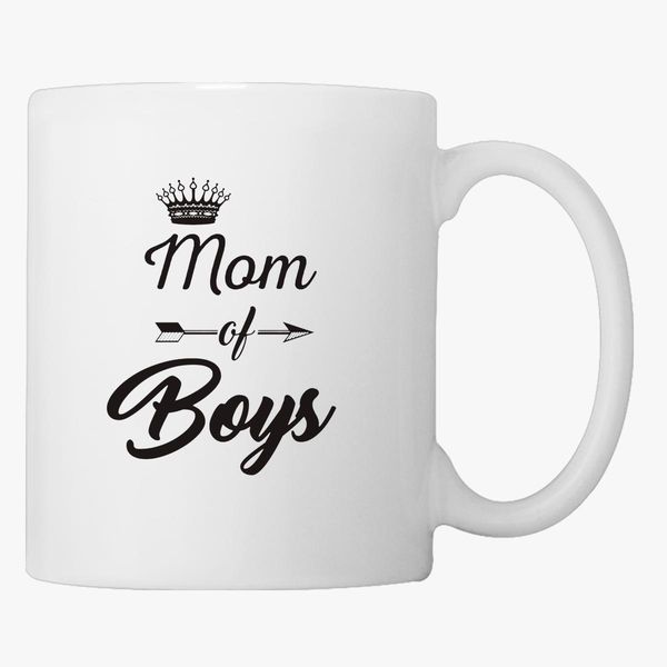 mom of boys mug