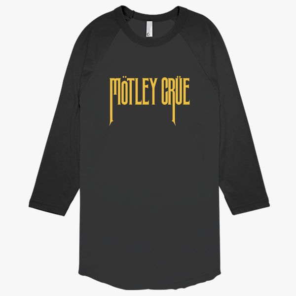 motley crue baseball shirt