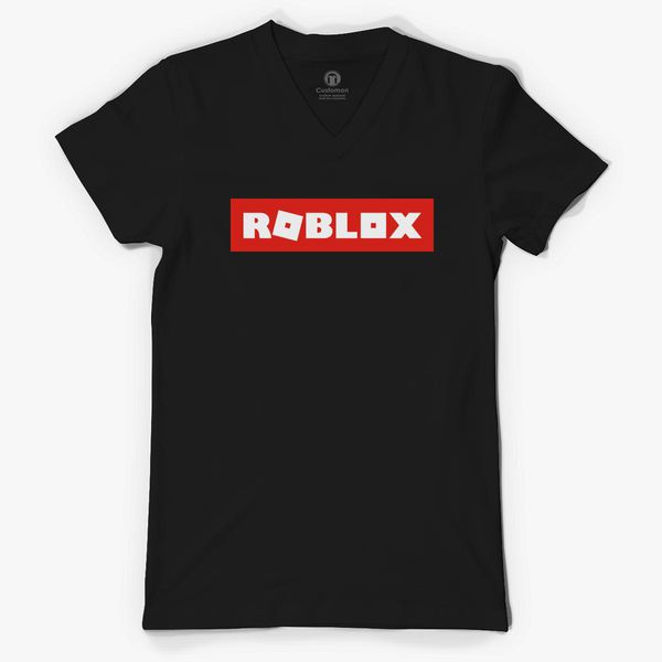 Roblox V Neck T Shirt Customon - roblox v neck t shirt customon