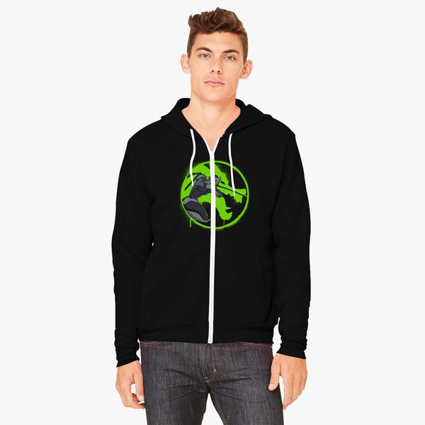 DARUMA IS GOD X GENJI HOODIE BLACK feepulse.com