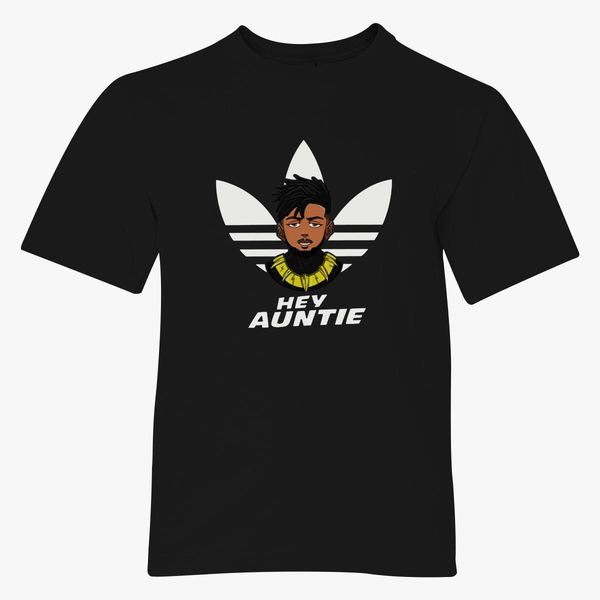 Hey Auntie Killmonger Youth T Shirt Customon