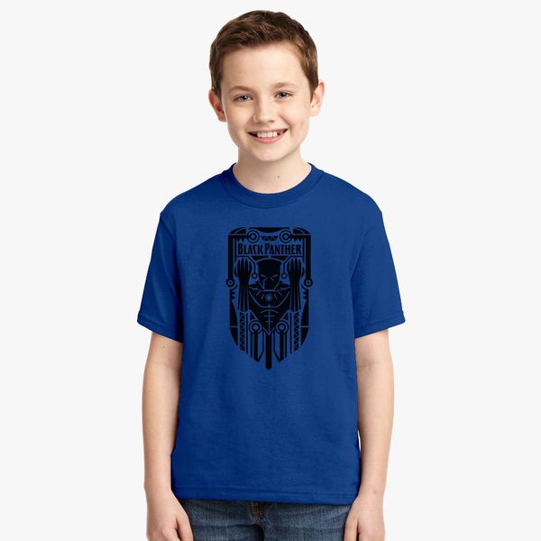 Black Panther Symbol Youth T Shirt Customon - roblox black panther t shirt