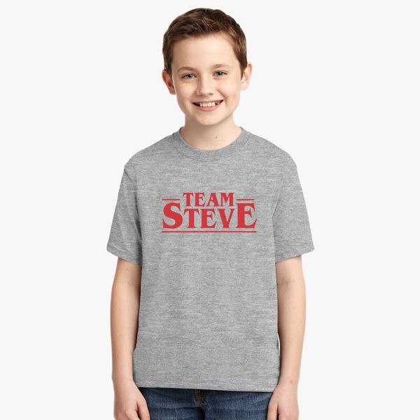 Team Steve St Steve Harrington Youth T Shirt Customon - steve roblox t shirt