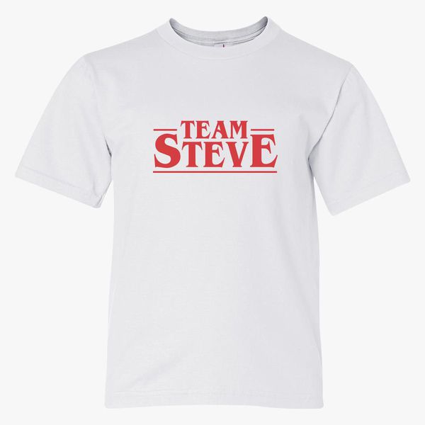 Team Steve St Steve Harrington Youth T Shirt Customon - steve harrington in roblox roblox free accounts real