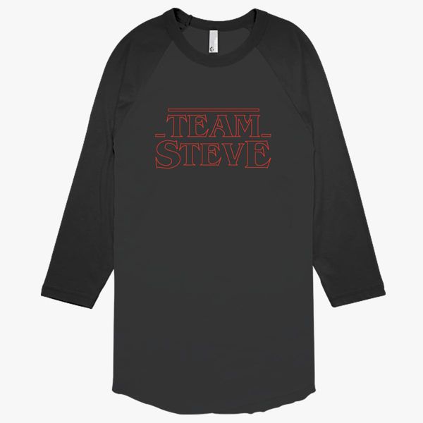 Team Steve Stranger Things Go Steve Baseball T Shirt Customon