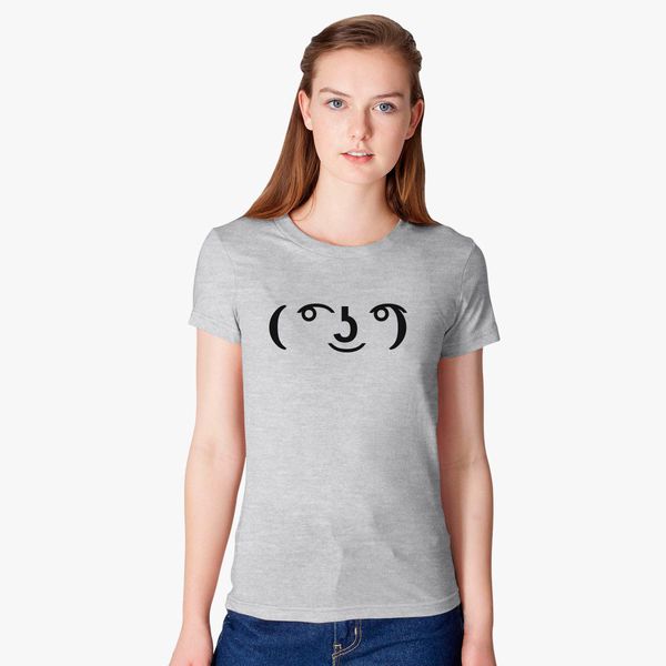 Snipars Face Women S T Shirt Customon - the lenny face t shirt roblox