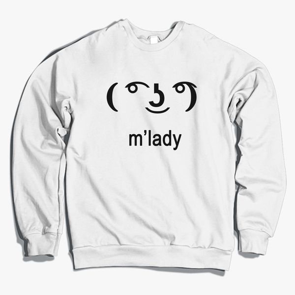 Snipars M Lady Crewneck Sweatshirt Customon - lenny face hoodie roblox
