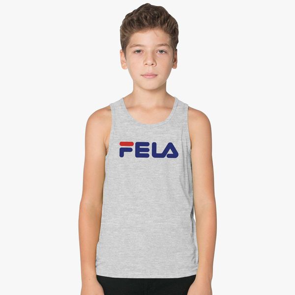 Fela Kuti Logo Kids Tank Top Customon