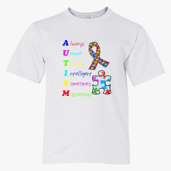 Autism Awareness Youth T Shirt Customon - i am autistic donation shirt roblox