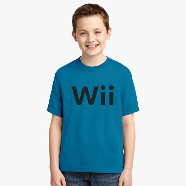 Nintendo Wii Youth T Shirt Customon - roblox wii shirt