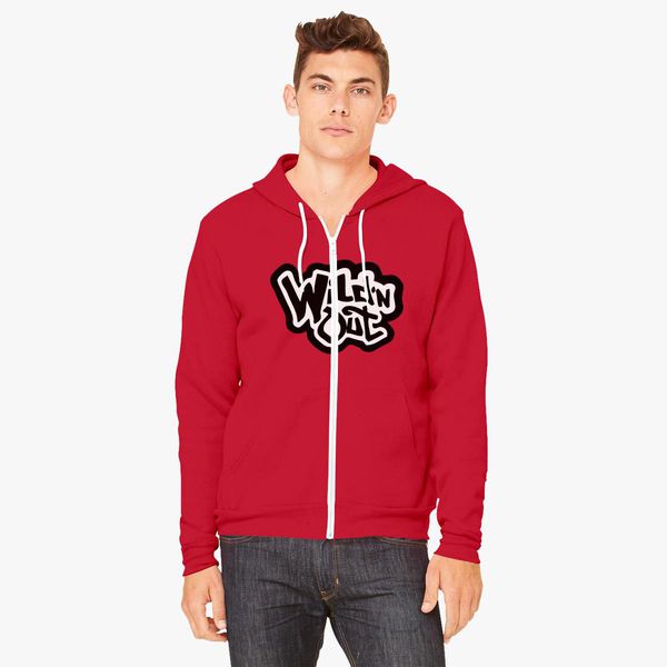 wild n out hoodie red