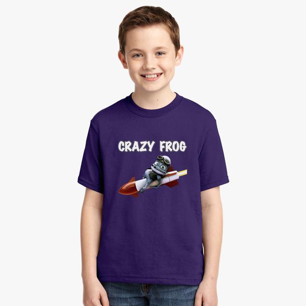 Crazy Frog Youth T Shirt Customon - crazy frog roblox music id