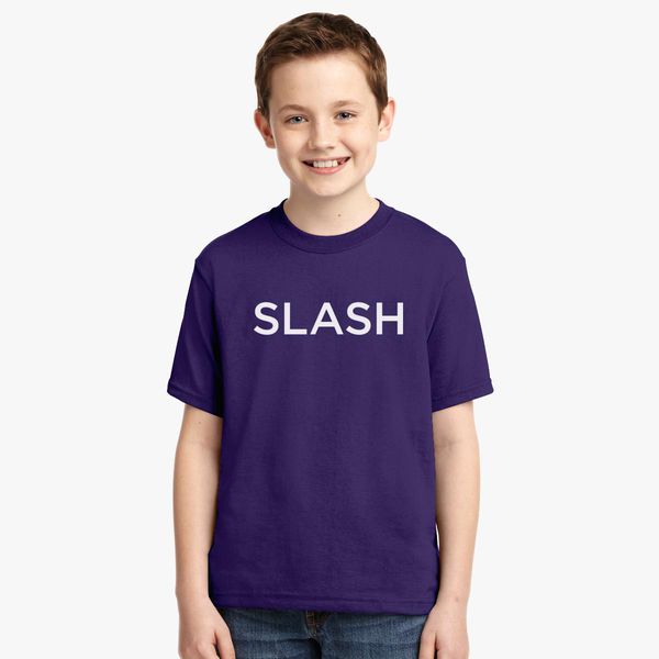 Slash Youth T Shirt Customon - roblox slash t shirt