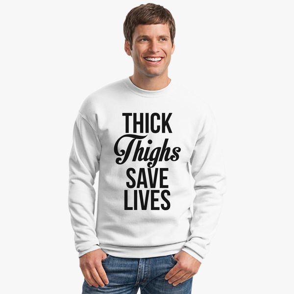 thick crewneck sweatshirt