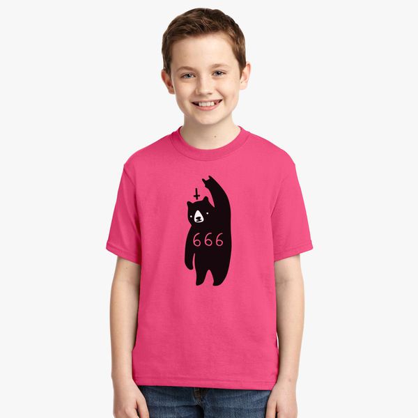 Black Bear Metal Youth T Shirt Customon - black bear mask hoodie roblox t shirt