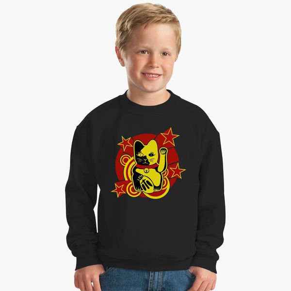 lucky cat sweatshirt