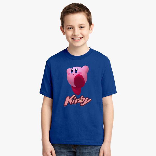 Kirby Youth T Shirt Customon - cute kirby t shirt roblox