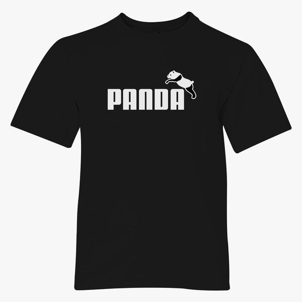 شوفان سريع التحضير Panda Not Puma Youth T-shirt - Customon شوفان سريع التحضير