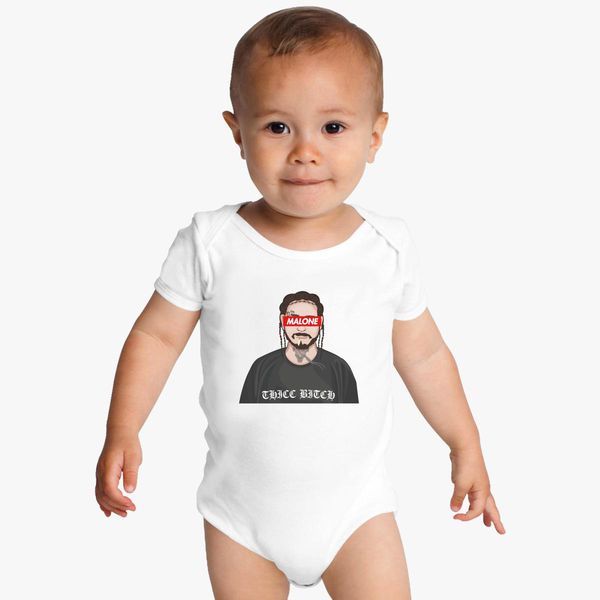 Post Malone Baby Clothes Post Malone BodySuit 