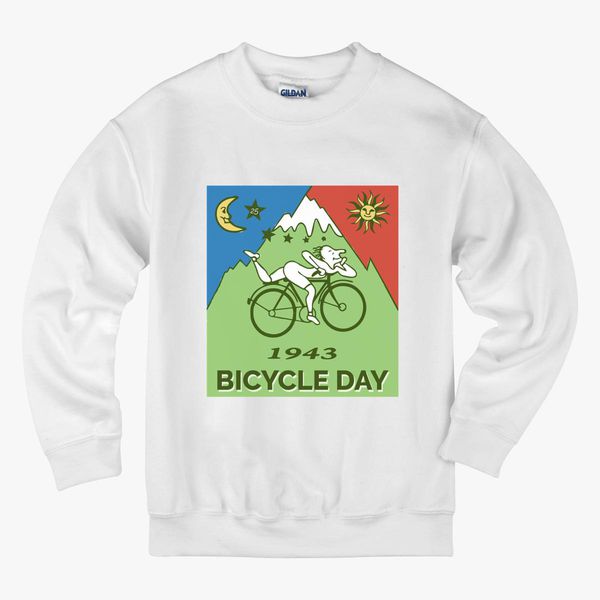 Retro Bike & Mountain Bike Youth Hoodie Oregon Kids Sweatshirt 
