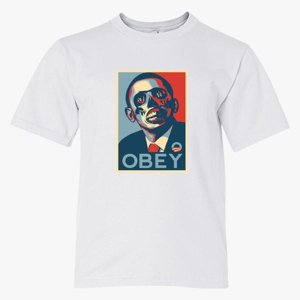 Barack Obama Obey Youth T Shirt Customon - obama t shirt roblox