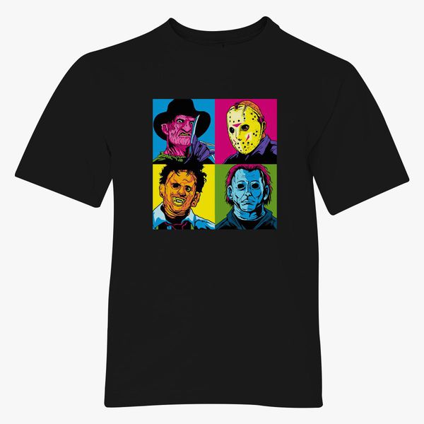 Andy Warhol Horror Youth T Shirt Customon - leatherface apron roblox
