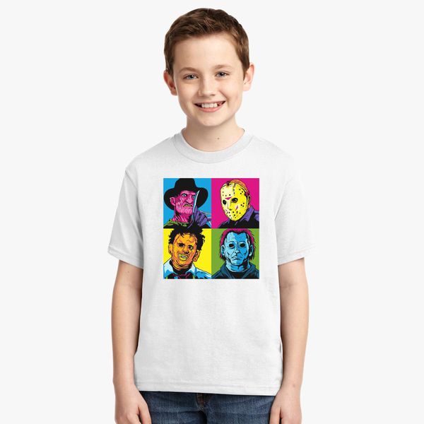 Andy Warhol Horror Youth T Shirt Customon - roblox leatherface shirt