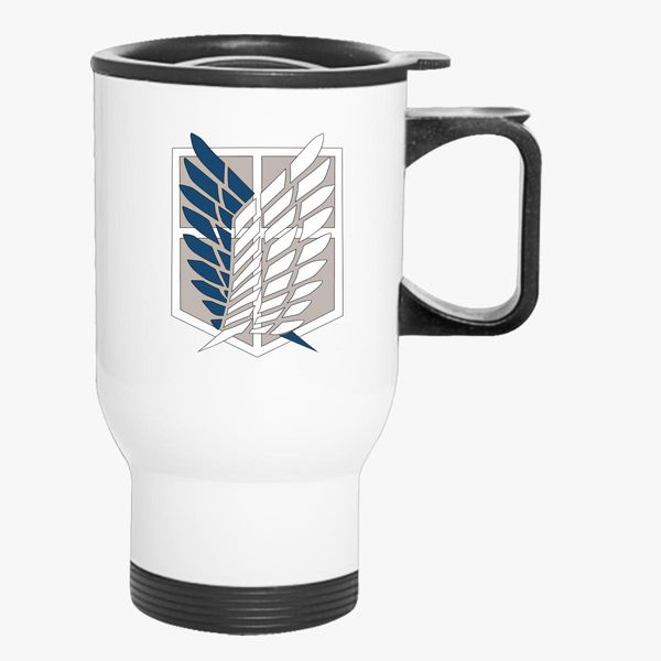 Scouting Legion Attack On Titan Logo Travel Mug Customon