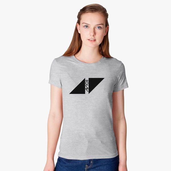 GeorgKmp Avicii Womens Short-Sleeve Crew Neck T-Shirt Casual Graphic Tops T Shirts Black 